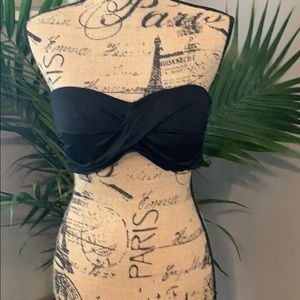 Black Mossimo Bandeau Top